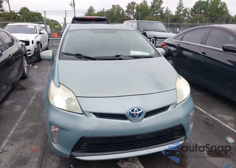 2012 Toyota Prius Two из США, поврежденный, VIN JTDKN3DU5C1598898